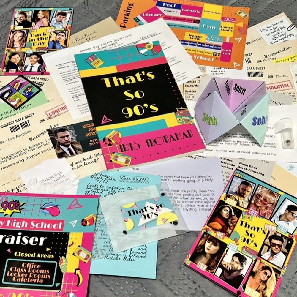 Murder Mystery Game: That's So 90s -Solve a Standalone Mystery from Home